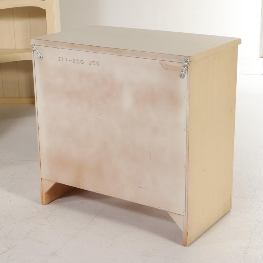 French Provincial Style Painted Wood Chests and Desk with Chair, Late 20th C. ITMGP75479