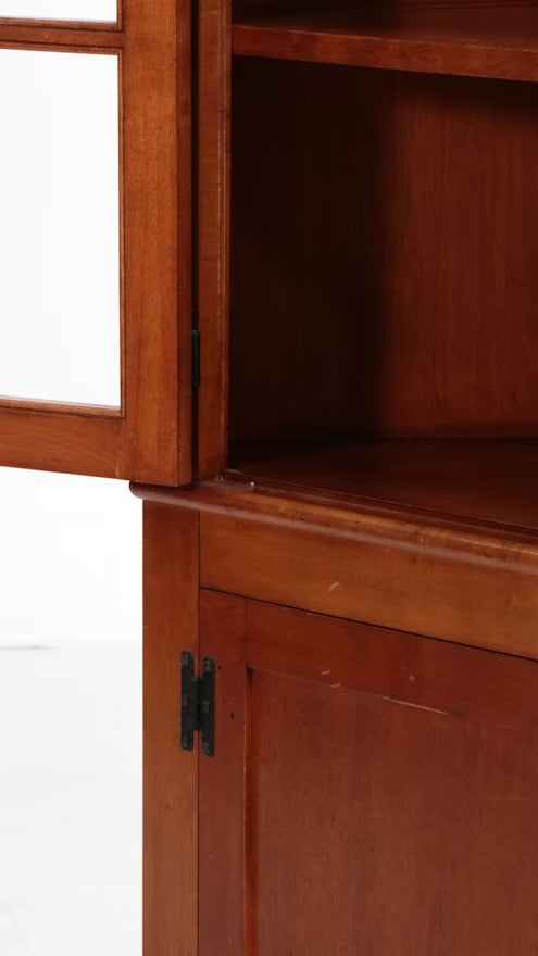 Colonial Style Corner Cabinet