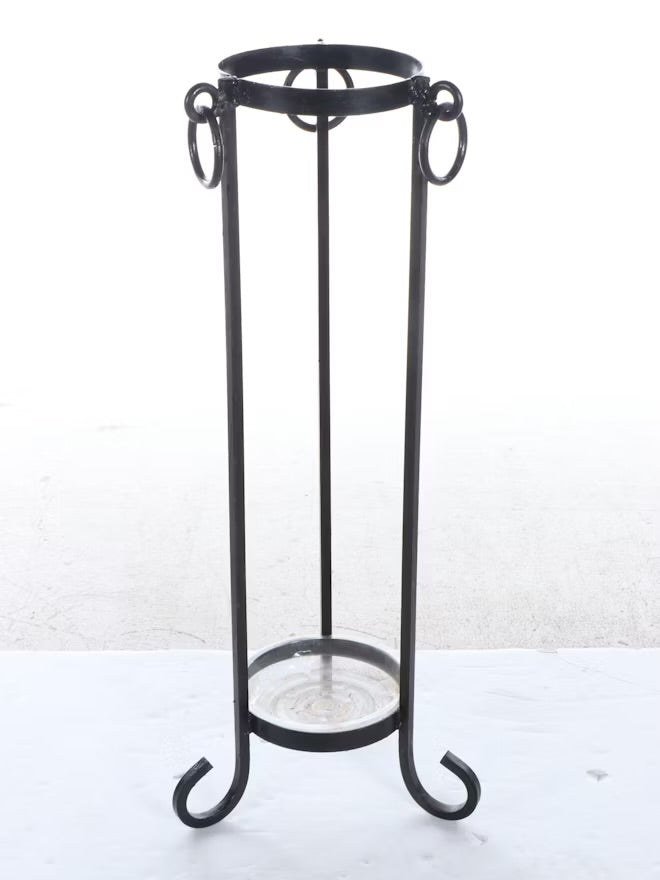Metal Plant Stand with Metal Candle Sconces ITMGQ08550