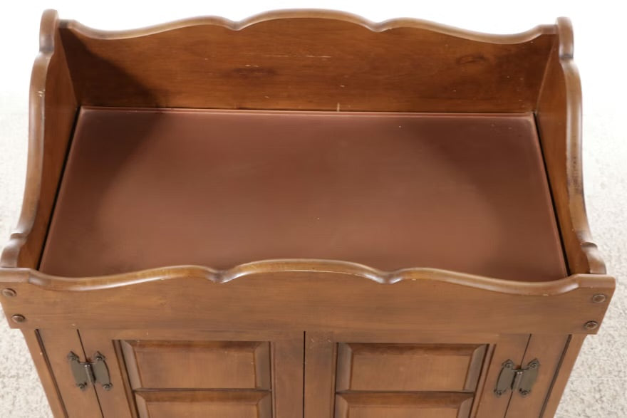 Colonial Style Maple Dry Sink was