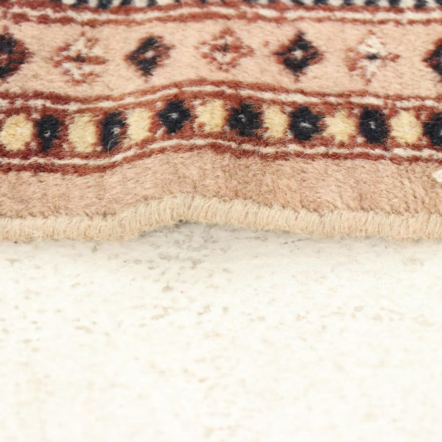 4'2 x 6'9 Hand-Knotted Pakistani Bokhara Area Rug ITMGP73558