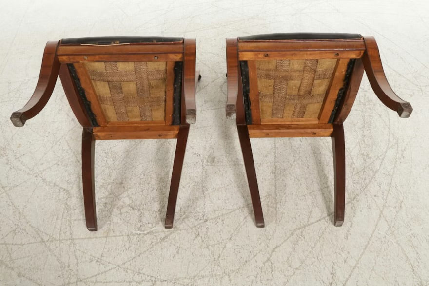 Regency Mahogany Side Chairs, Early 19th Century
