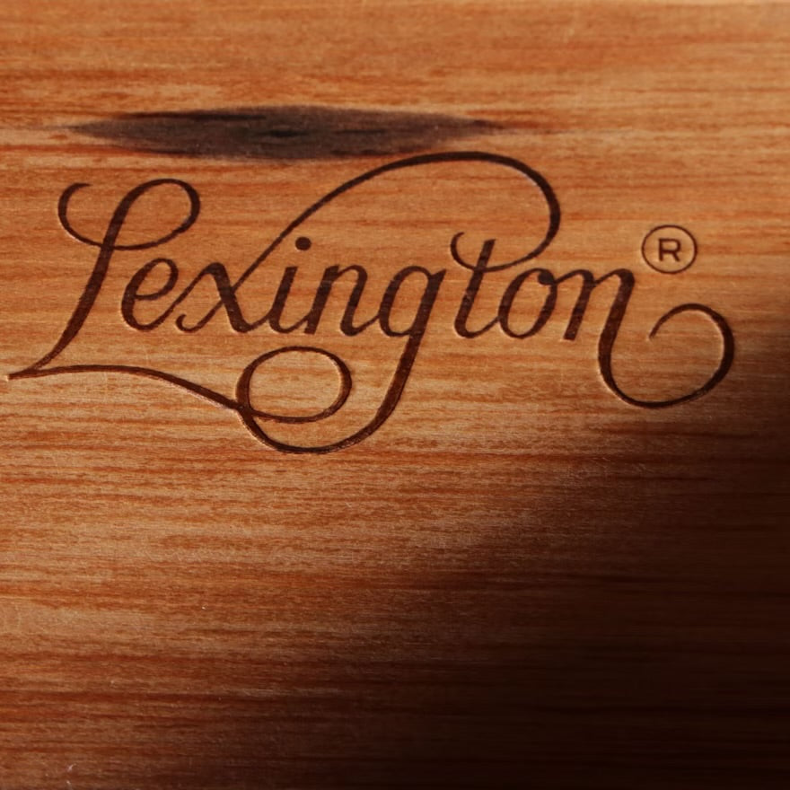 Lexington Federal Style Mahogany China Cabinet