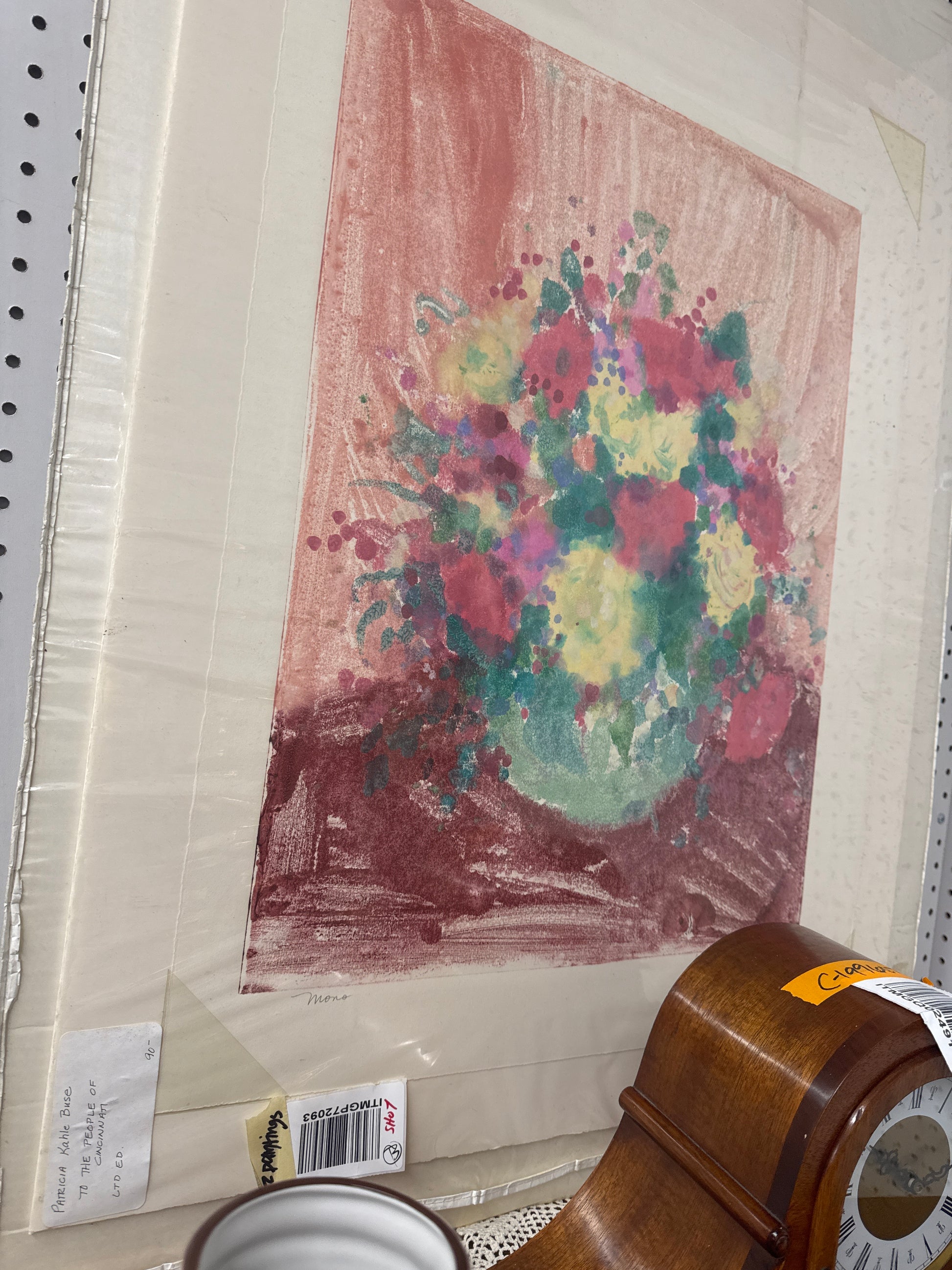 Ursula Brenner Floral Monotypes, 1993