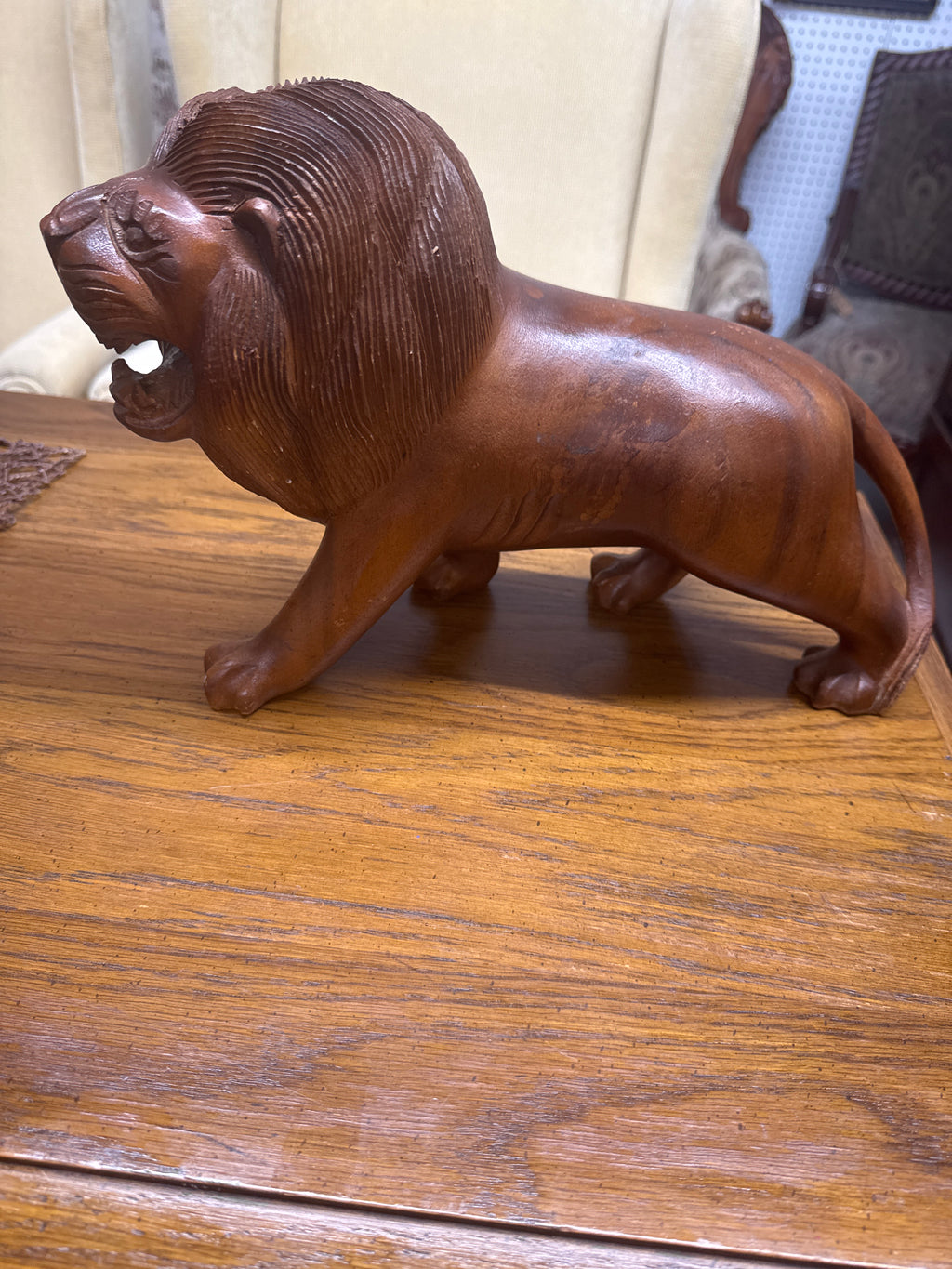 Wooden Lion