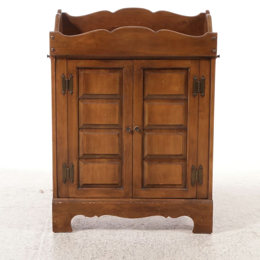 Colonial Style Maple Dry Sink was