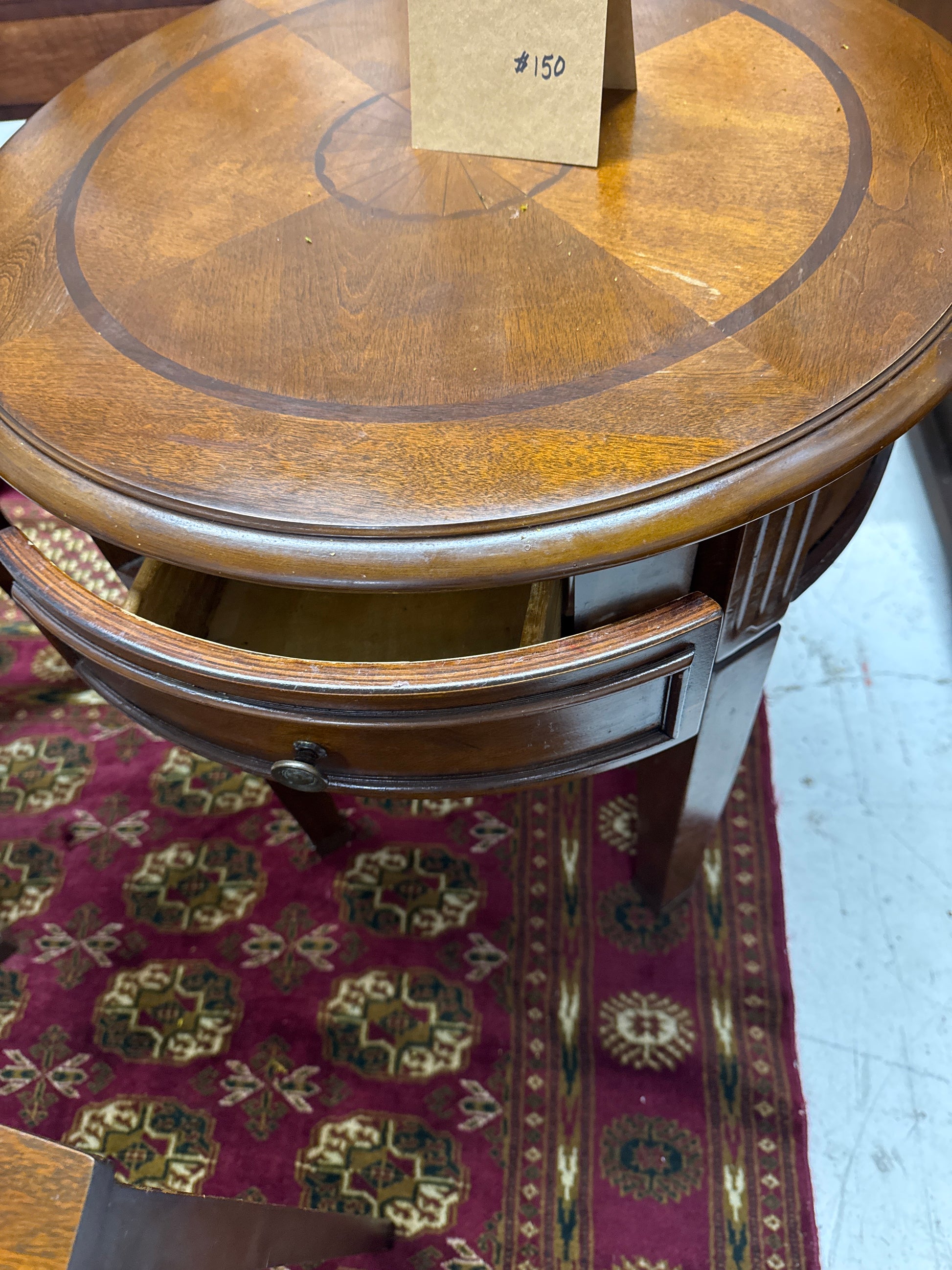 Solid Wood End Table