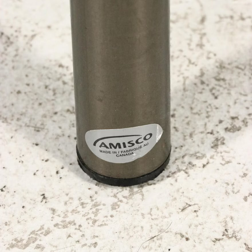 Amisco Metal Barstools with Microfiber Seats