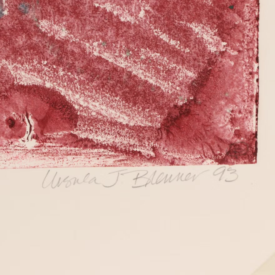 Ursula Brenner Floral Monotypes, 1993