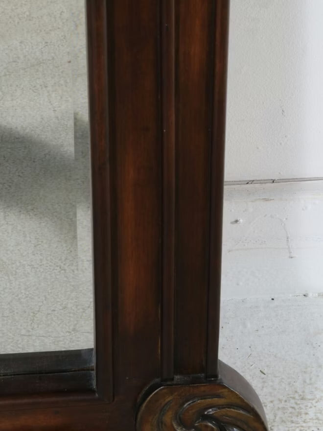 Baroque Style Chest of Drawers with Wall Mirror