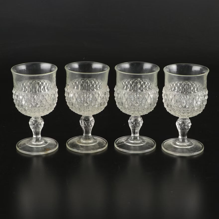 Tuscany Crystal Floral Form Candle Holders with Other Decanters and Goblets #ITMQ27853