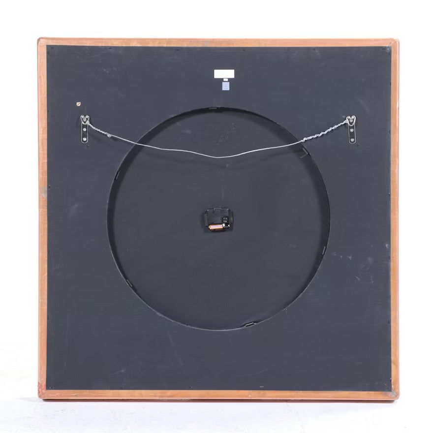 Lazy Susan Contemporary Copper Tone Wall Clock