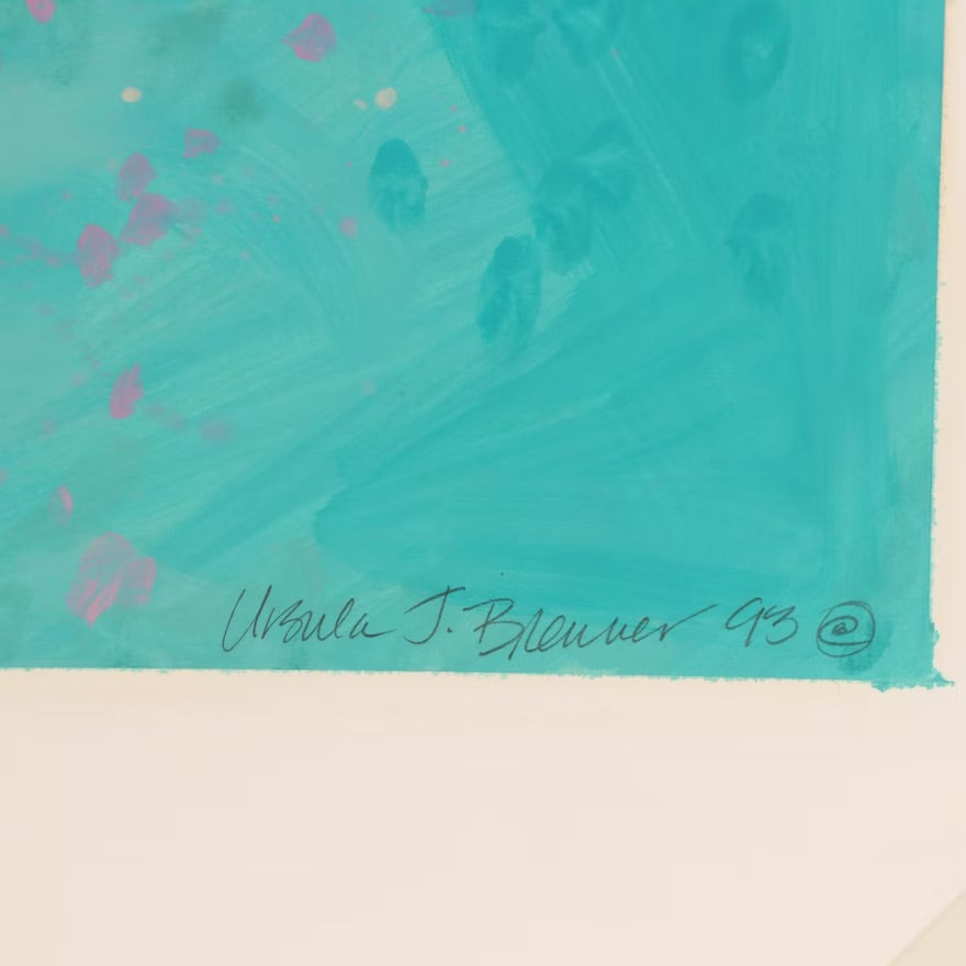 Ursula Brenner Floral Monotypes, 1993