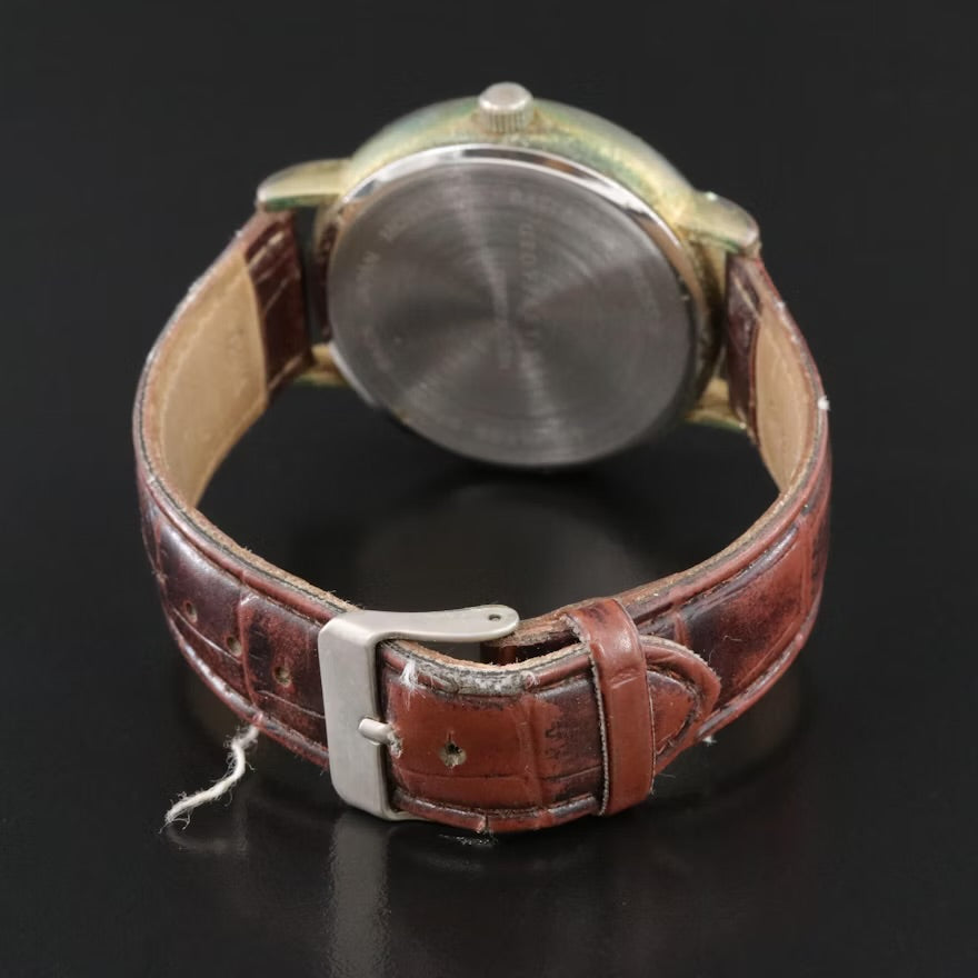 Geoffrey Beene Roman Numeral 42mm Quartz Watch ITMGQ18521