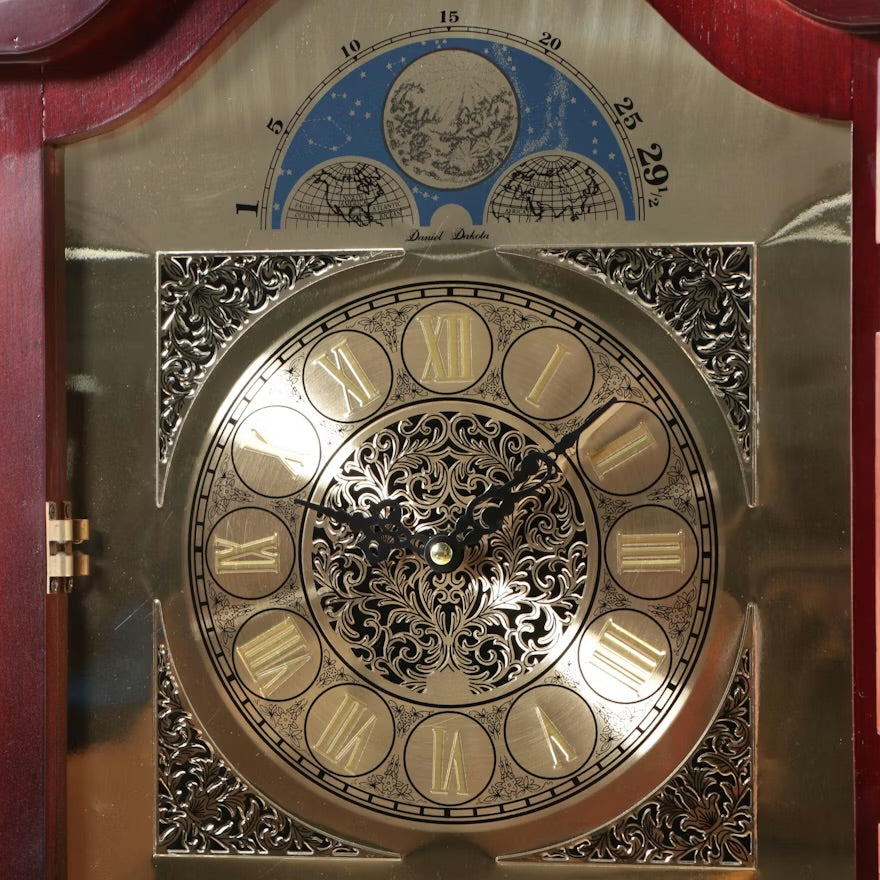 Daniel Dakota Mahogany Finish Grandfather Clock ITMGR37787