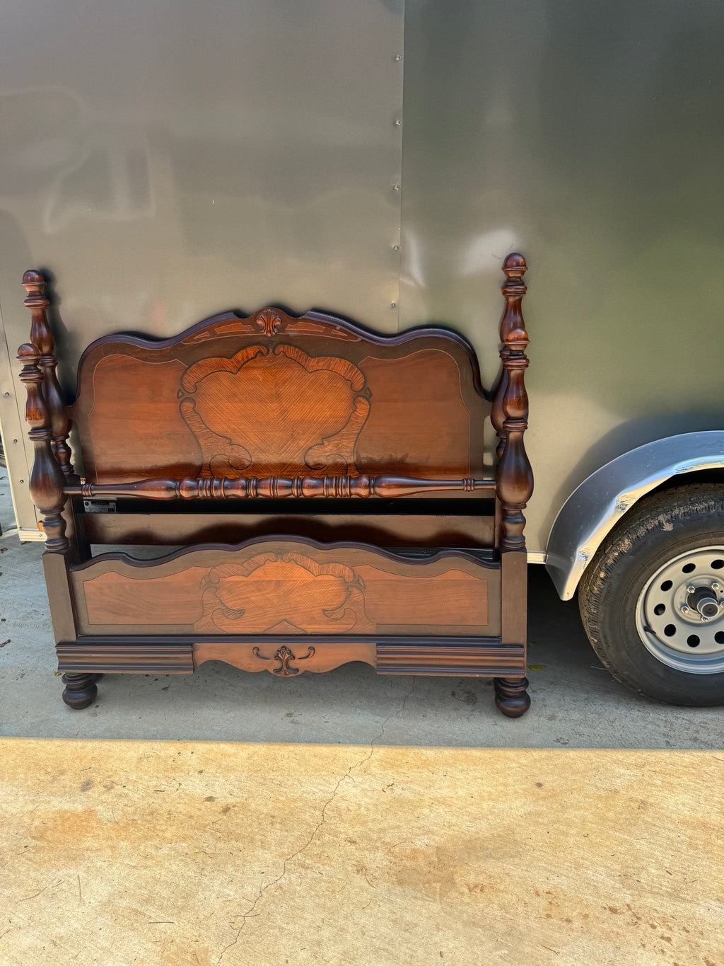 Full Size Wood Bed Frame