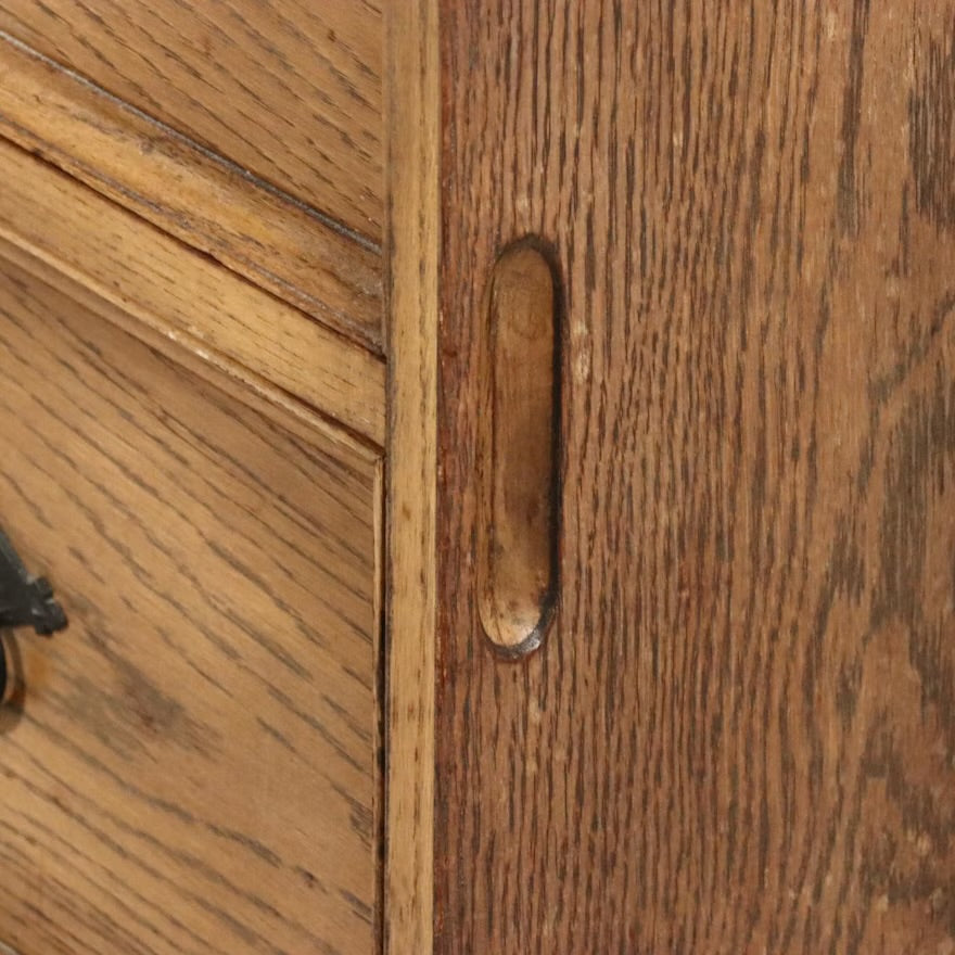 Pair of Oak Two-Drawer Cabinets, 20th Century ITMGP73782