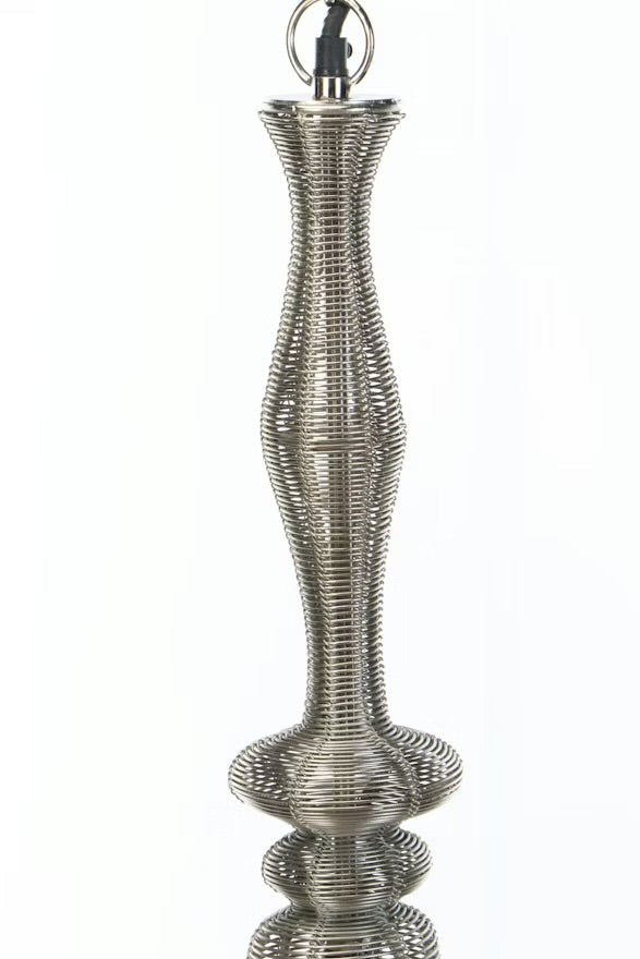 Sarreid Ltd. Contemporary Nickel Finish Wirework Pendants ITMGP85290