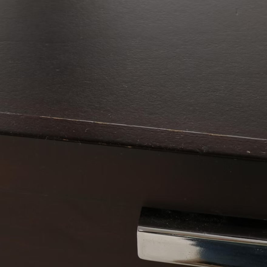 Bar Cabinet with Wine Storage and Stemware Hanging Rack, 21st Century