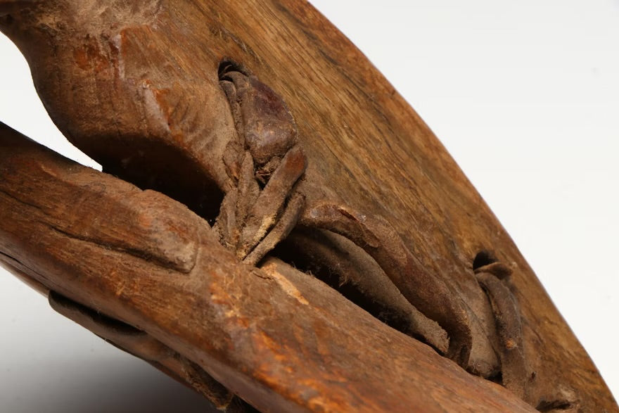 Mexican Wood Saddle with Twisted Hide Reinforcements