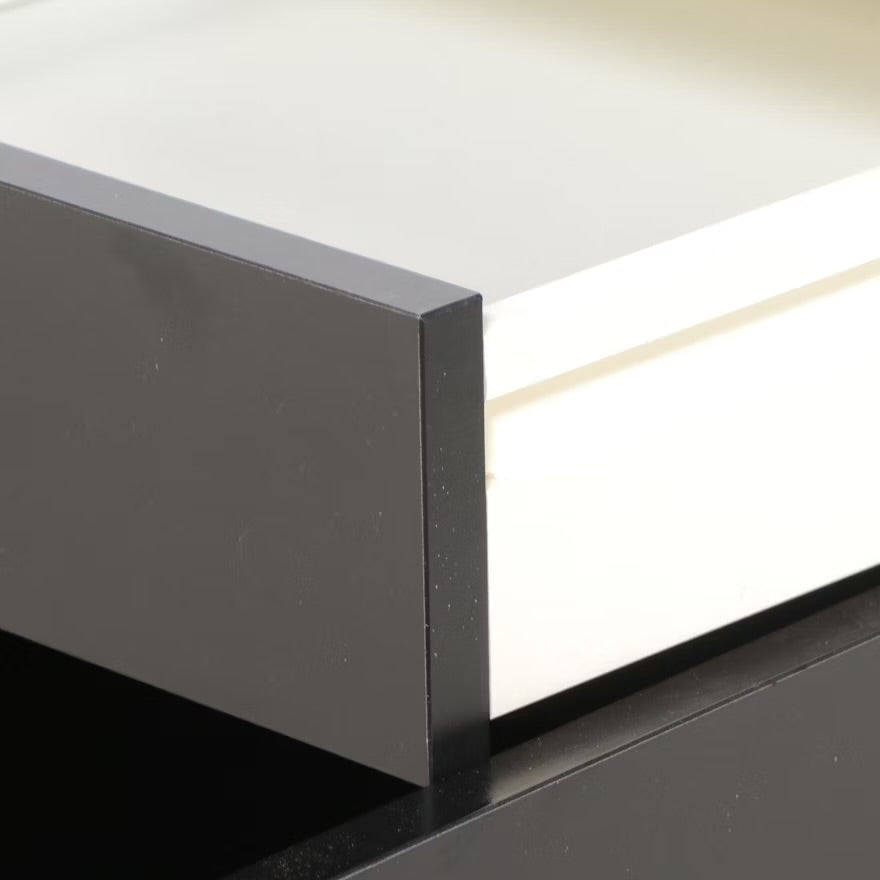 Black-Painted Wood Bar Cabinet ITMGR17412