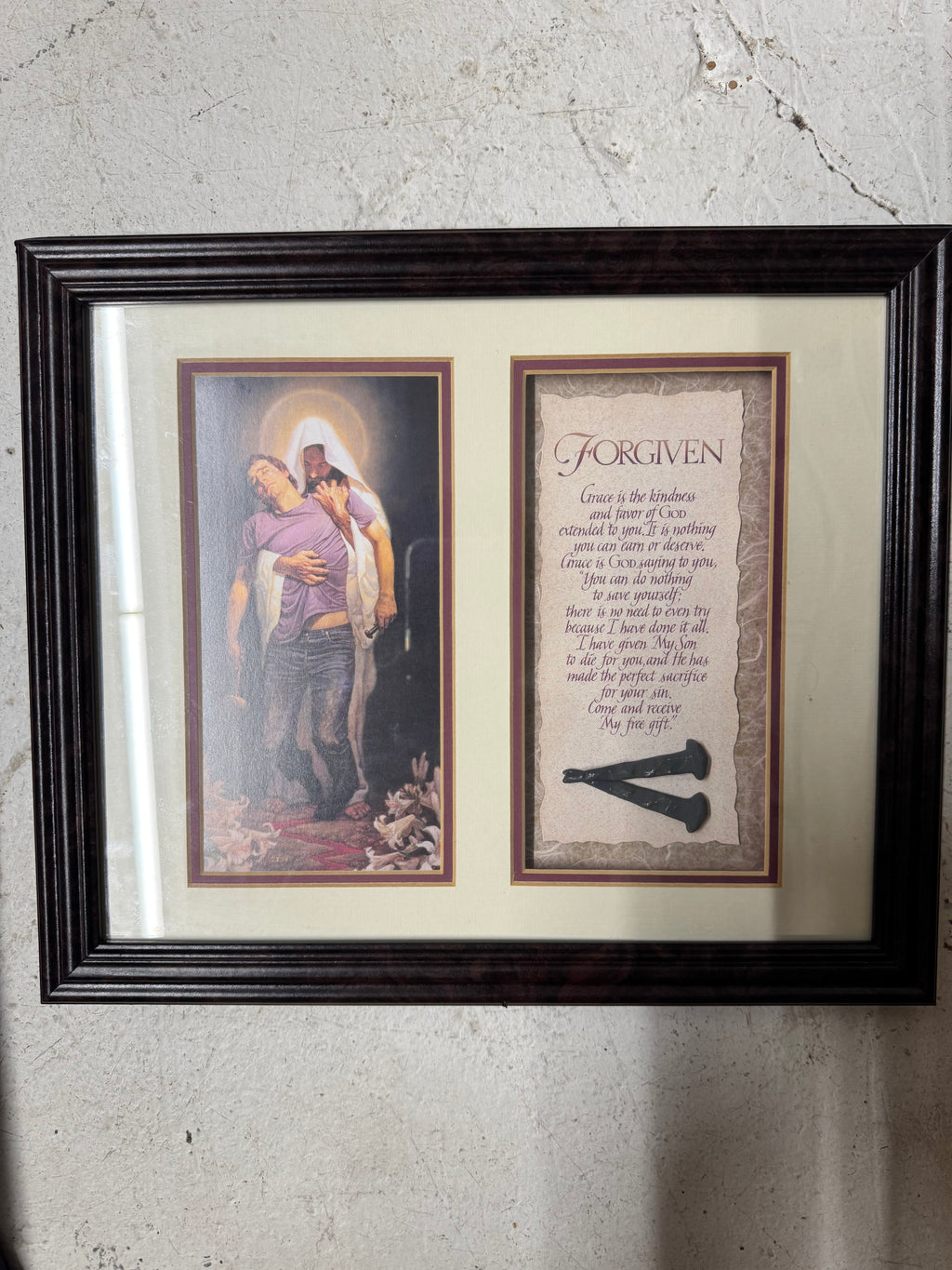 Picture of Jesus “Forgiven”