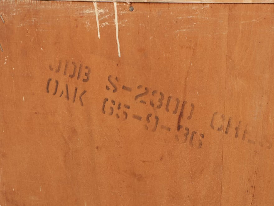 Mid Century Modern Blonde Oak Chest of Drawers ITMGQ37441