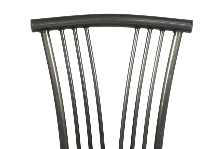 Amisco Metal Barstools with Microfiber Seats