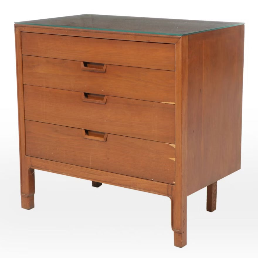 John Stuart for Mt. Airy "Janus Collection" Walnut Chest of Drawers ITMGQ37444