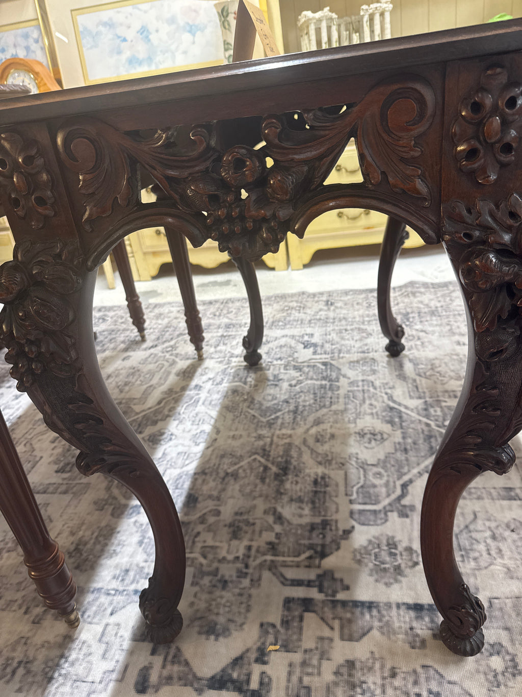 Decorative Wood Entry Table