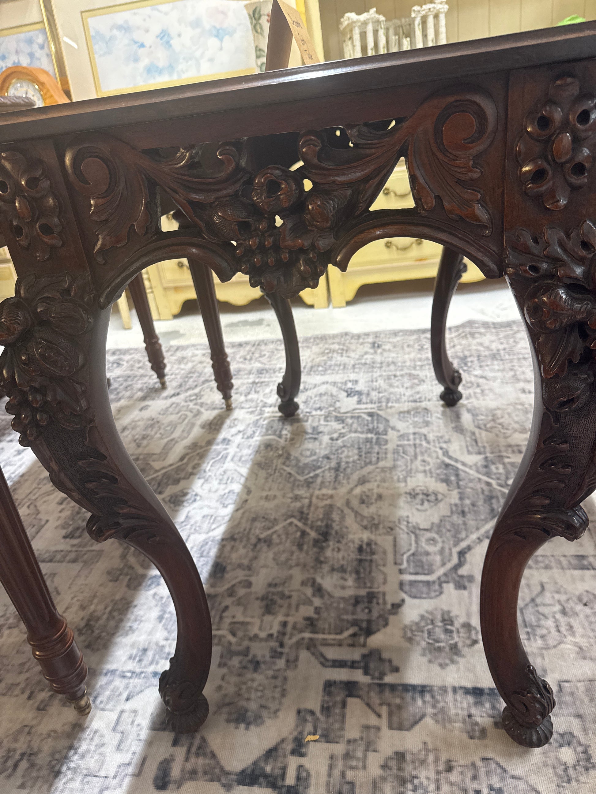 Decorative Wood Entry Table