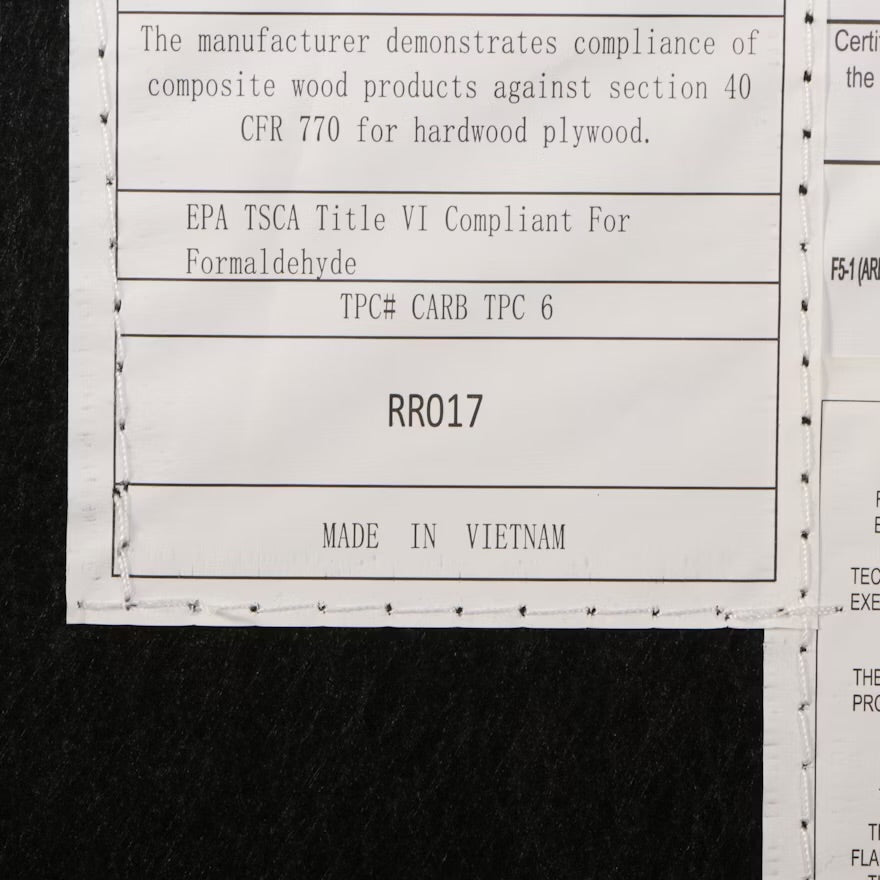 Modern Black Vinyl Upholstered Futon with Center Beverage Console