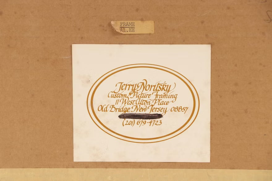 After Hubert Shuptrine Offset Lithograph "Late Afternoon," Late 20th Century