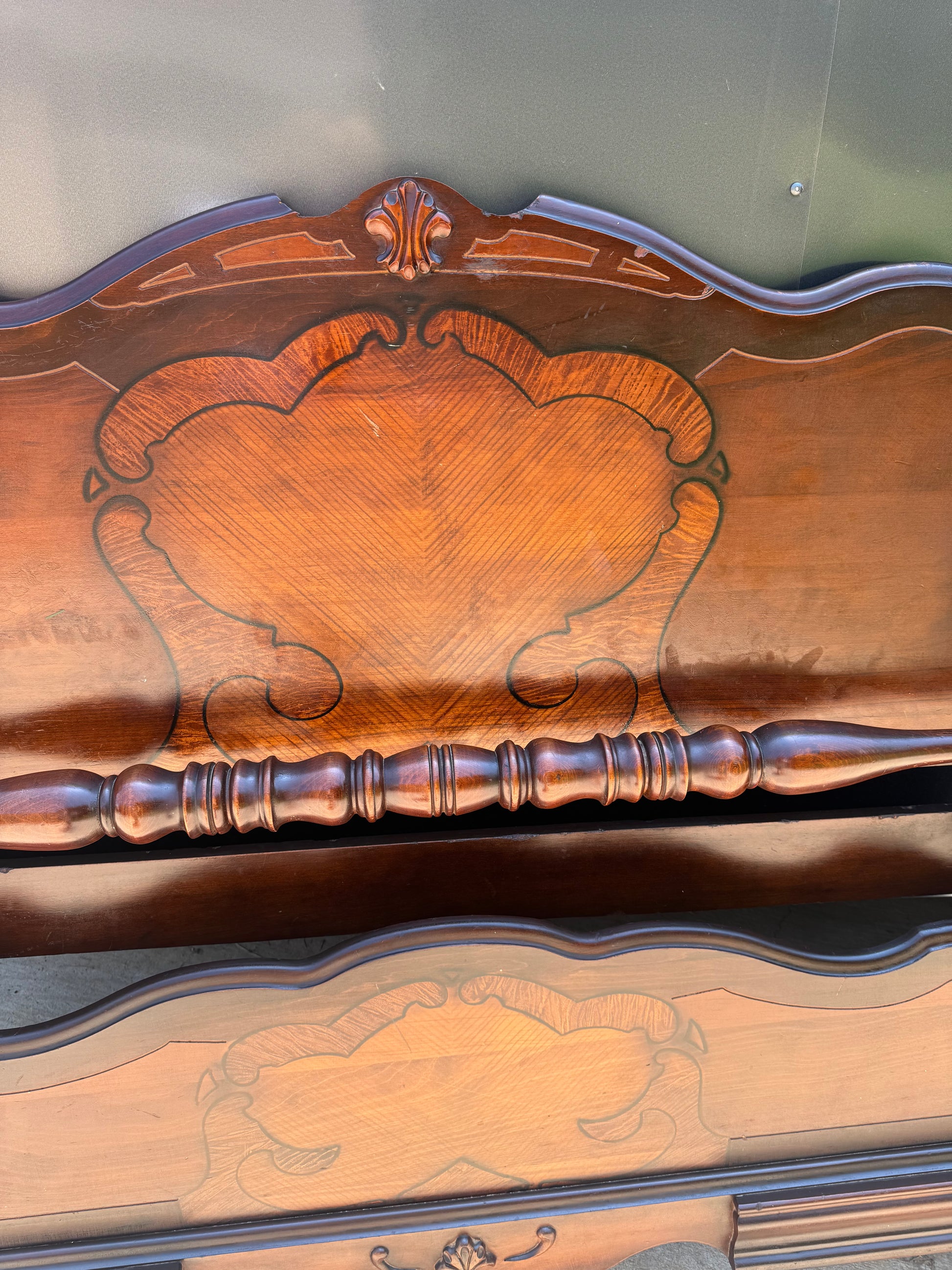 Full Size Wood Bed Frame