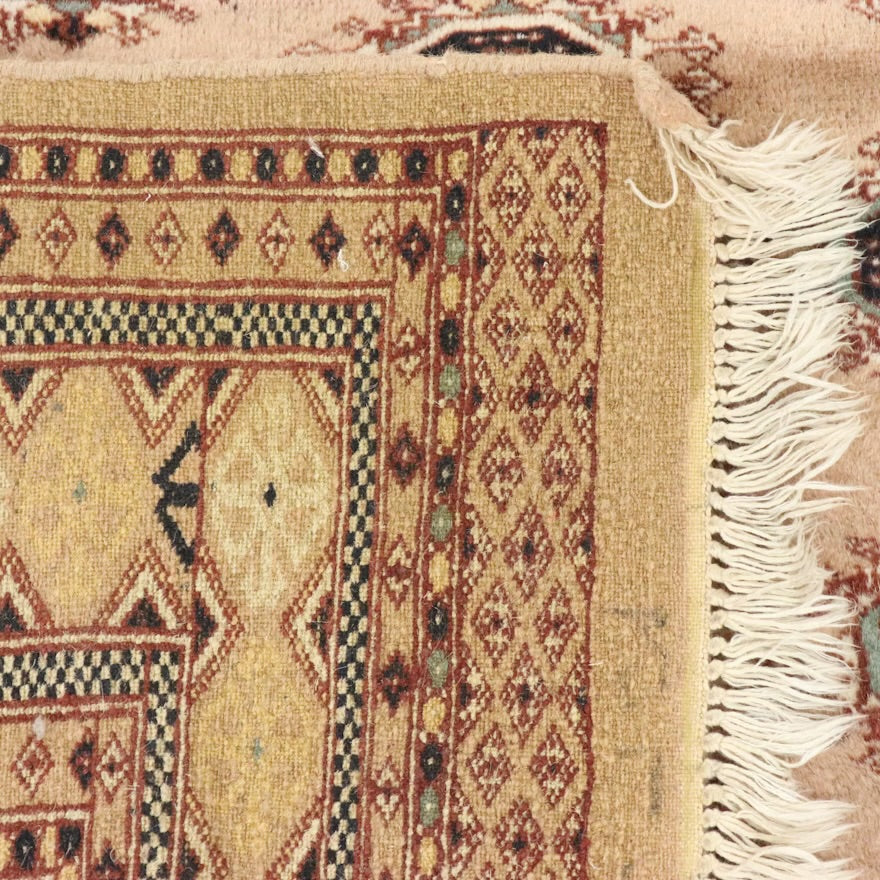 4'2 x 6'9 Hand-Knotted Pakistani Bokhara Area Rug ITMGP73558