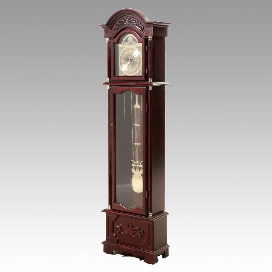 Daniel Dakota Mahogany Finish Grandfather Clock ITMGR37787