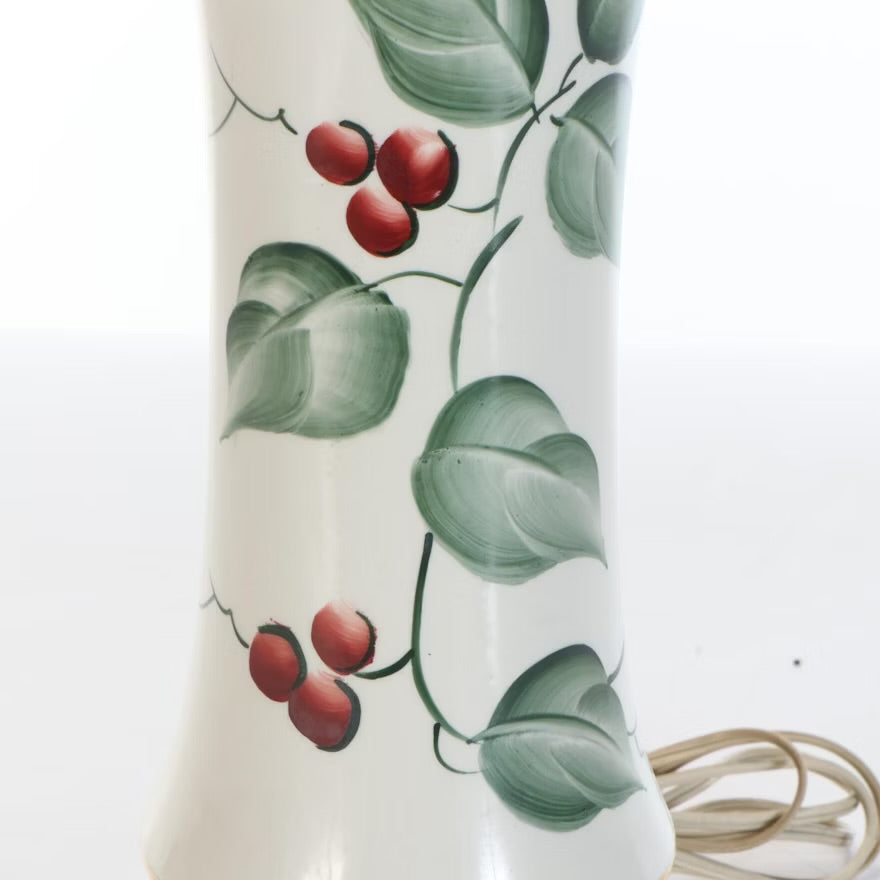 Hand-Painted Pair of Ceramic Table Lamps, Mid to Late 20th Century ITMGP18619