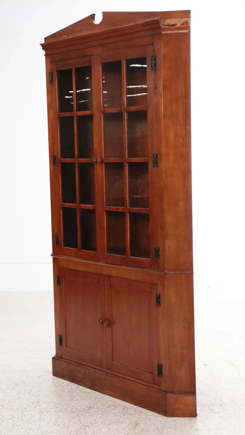 Colonial Style Corner Cabinet