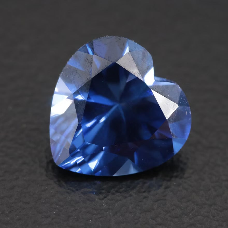 Loose 3.23 CT Lab Grown Sapphire
