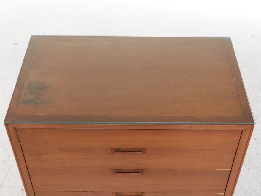 John Stuart for Mt. Airy "Janus Collection" Walnut Chest of Drawers ITMGQ37444