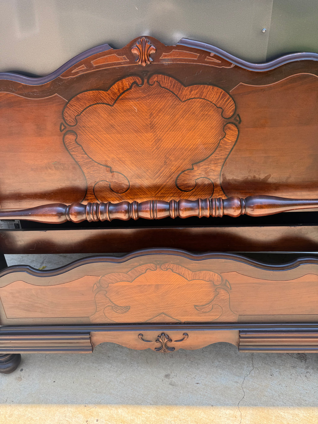 Full Size Wood Bed Frame