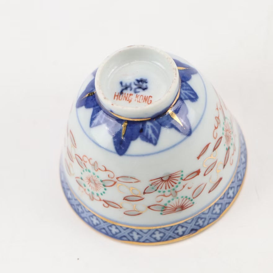 Chinese Blue and White Porcelain Rice Grain Soup Bowl and Spoon with Others Item #
ITMGQ18229