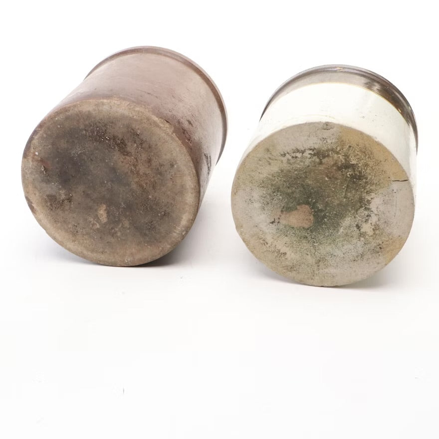 Rustic Brown Ceramic Planter Pots