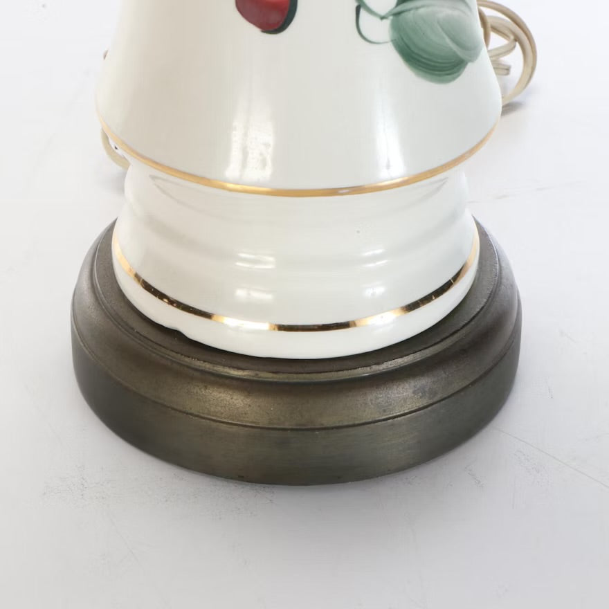 Hand-Painted Pair of Ceramic Table Lamps, Mid to Late 20th Century ITMGP18619