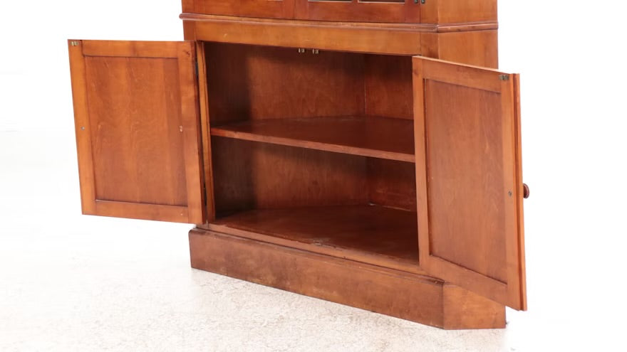 Colonial Style Corner Cabinet