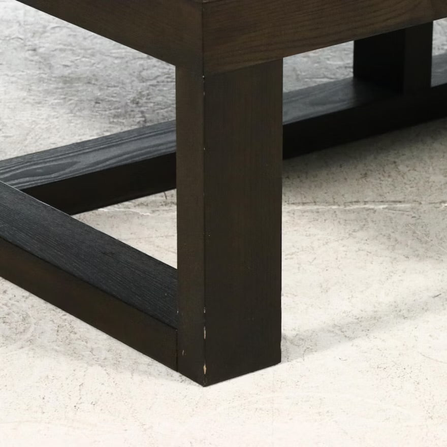 Ashley Furniture Contemporary Ebonized Wood Coffee Table