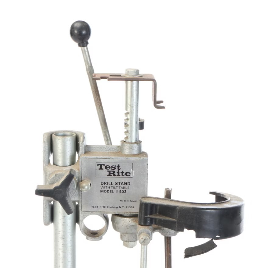 Test Rite Mode 502 Drill Stand with Tilt Table