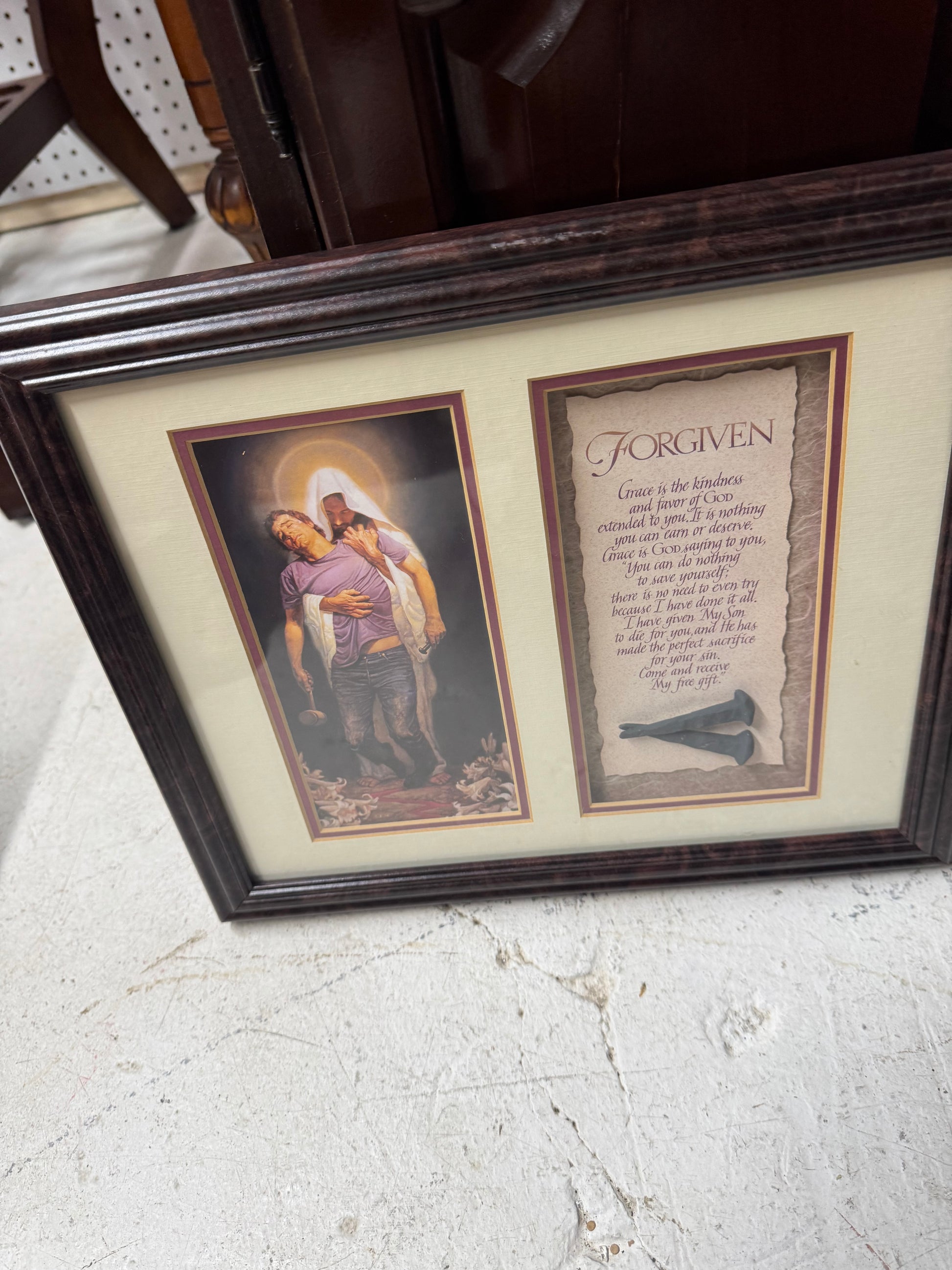 Picture of Jesus “Forgiven”
